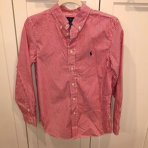 Ralph Lauren youth button down shirt size 18